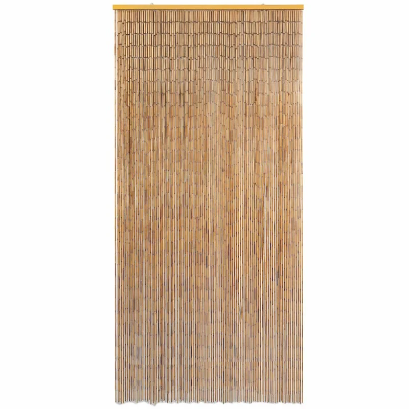 Rideau de porte contre insectes Bambou 100 x 220 cm DEC022198
