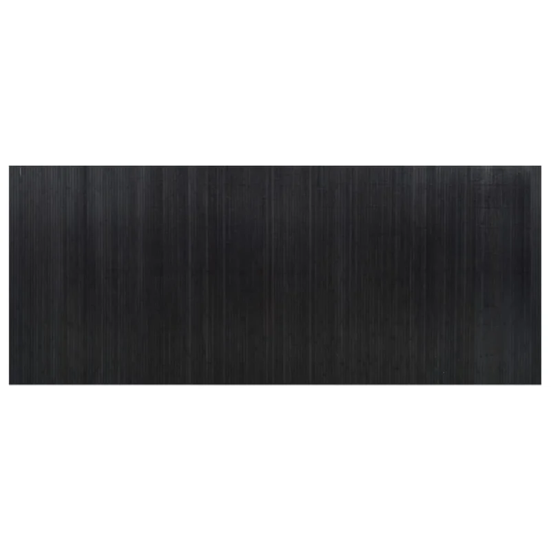 Paravent séparateur de pièce cloison 165 x 400 cm bambou noir DEC031162