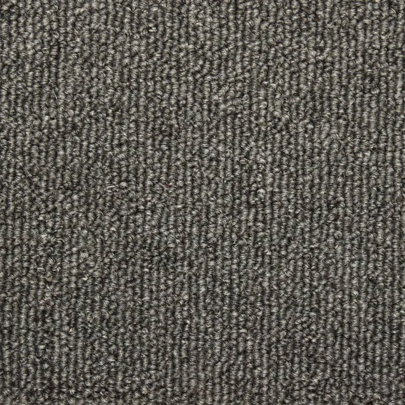 Tapis d'escalier 15 pièces 65x25 cm Gris foncé DEC023811