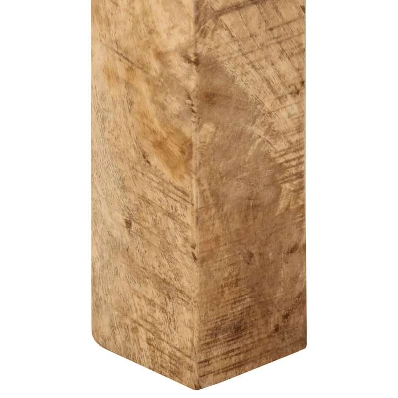 Table basse de salon design rustique 100 x 55 x 40 cm bois de manguier massif DEC036953