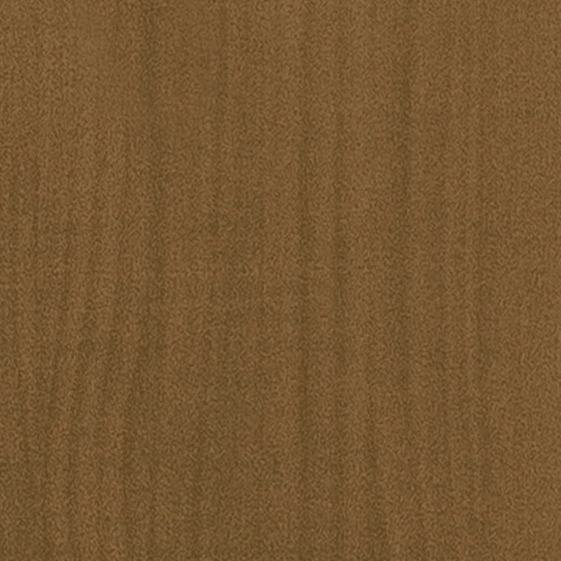 Table basse design moderne 75 x 50 x 33,5 cm bois de pin massif marron DEC039493