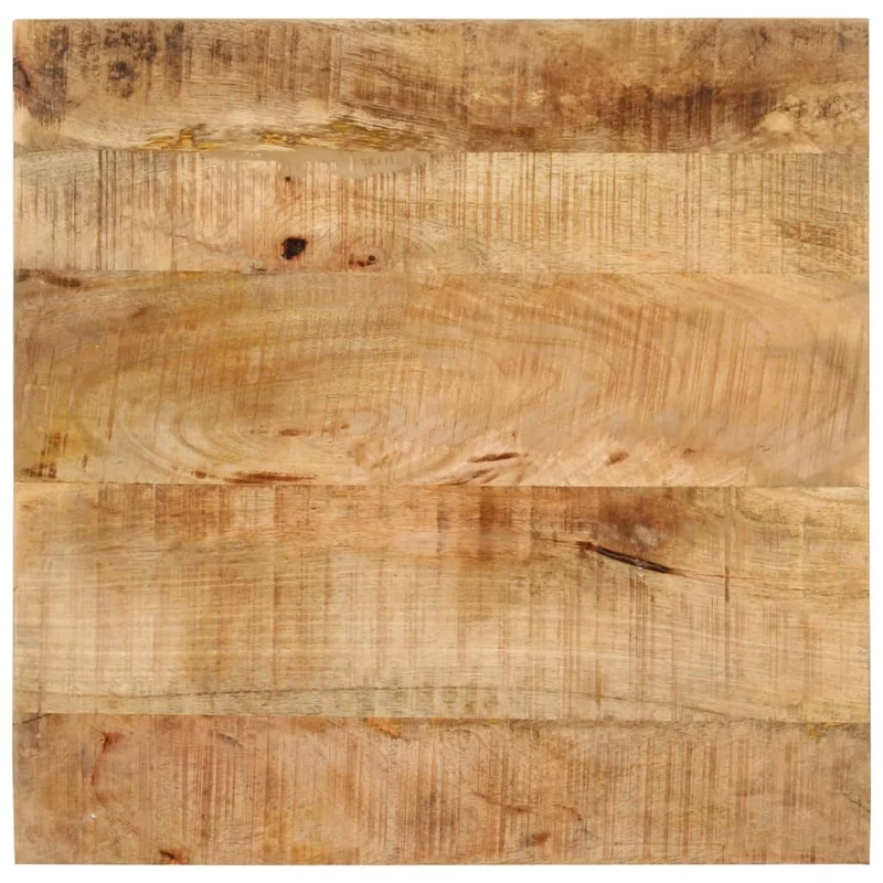 Table basse de salon design rustique 55 x 55 x 35 cm bois de manguier massif DEC037088