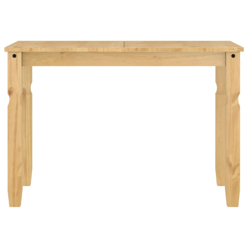 Table de salle à manger design classique 112 x 60 x 75 cm bois massif de pin DEC036851
