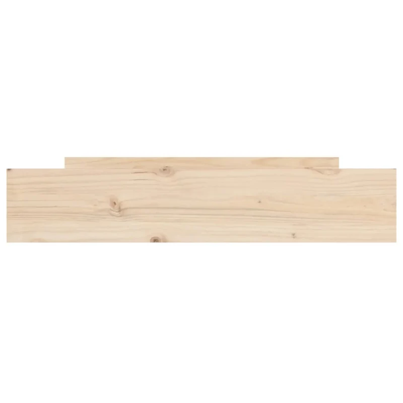 Lot de 2 tiroirs de lit rangement avec roulettes en bois de pin TDL0206839