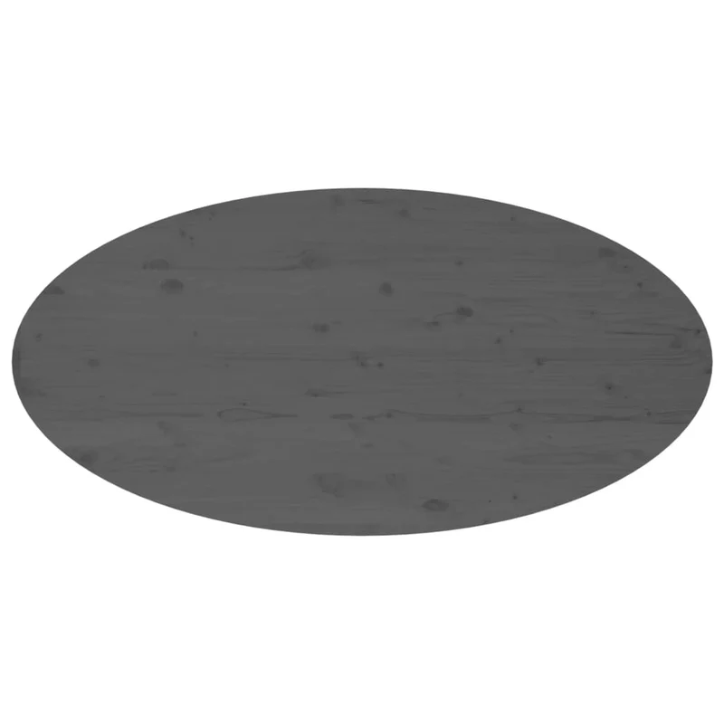 Table basse 110 x 55 x 45 cm bois massif de pin gris DEC039170