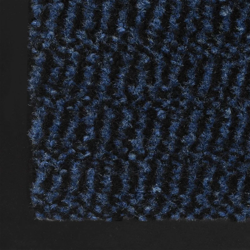 Paillasson rectangulaire 90 x 150 cm Bleu DEC023104