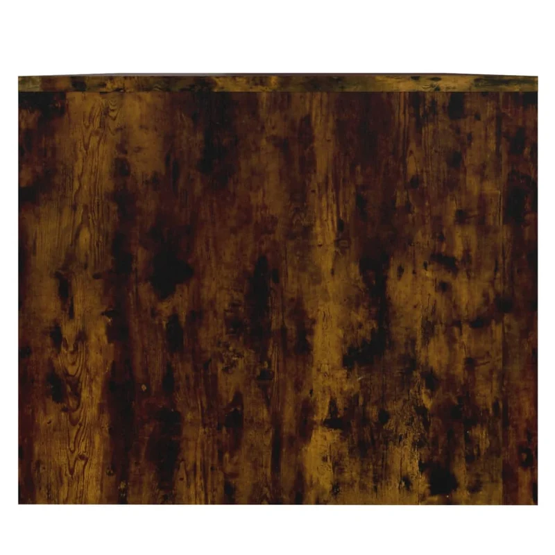 Table basse avec deux tiroirs design rustique 90 x 50 x 41,5 cm bois d'ingénierie marron DEC038547