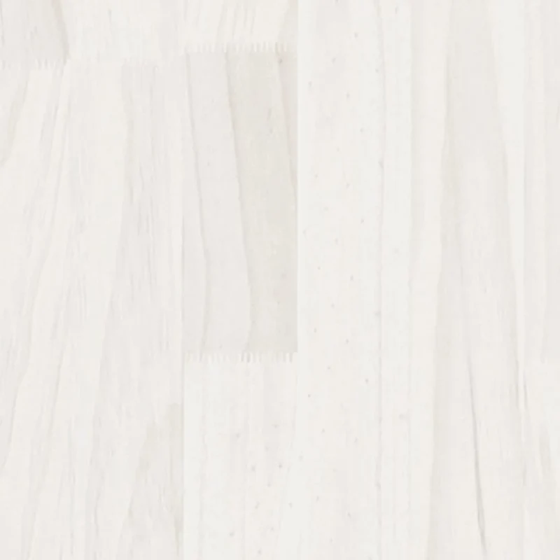 Table basse avec compartiment ouvert design moderne et contemporaine 75 x 50 x 33,5 cm bois de pin blanc DEC037941