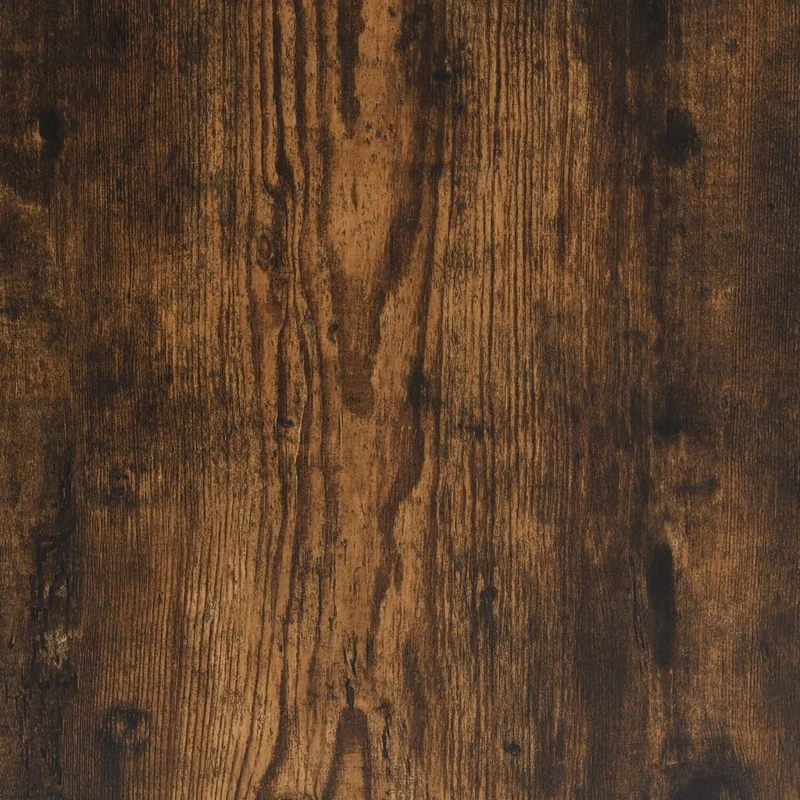 Table basse design moderne et contemporaine 51,5 x 51,5 x 30 cm bois d'ingénierie marron DEC038421