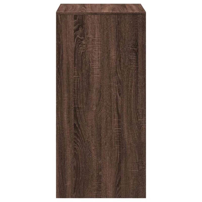 Table d’appoint multifonction 51 x 50 x 103,5 cm bois d'ingénierie marron DEC036438
