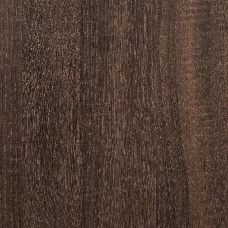 Table d’appoint multifonction 51 x 50 x 103,5 cm bois d'ingénierie marron DEC036438
