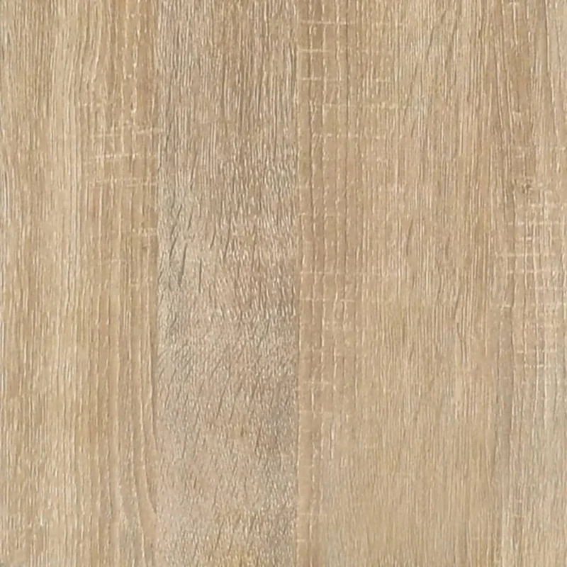 Table de chevet avec tiroirs et compartiment ouvert 50 x 36 x 60 cm bois d'ingénierie couleur chêne DEC033889