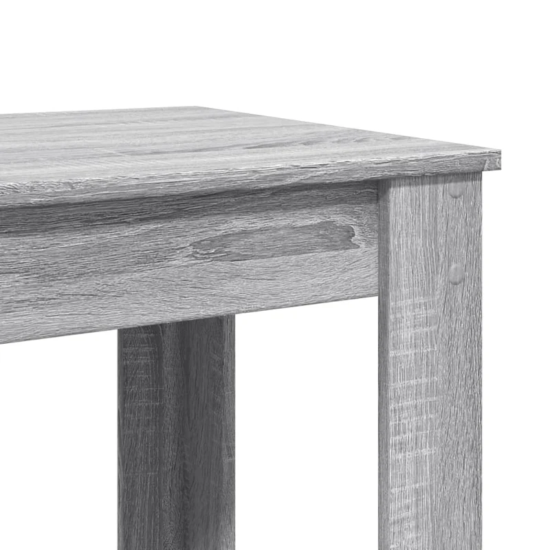 Table d’appoint multifonction 51 x 50 x 103,5 cm bois d'ingénierie gris DEC036501