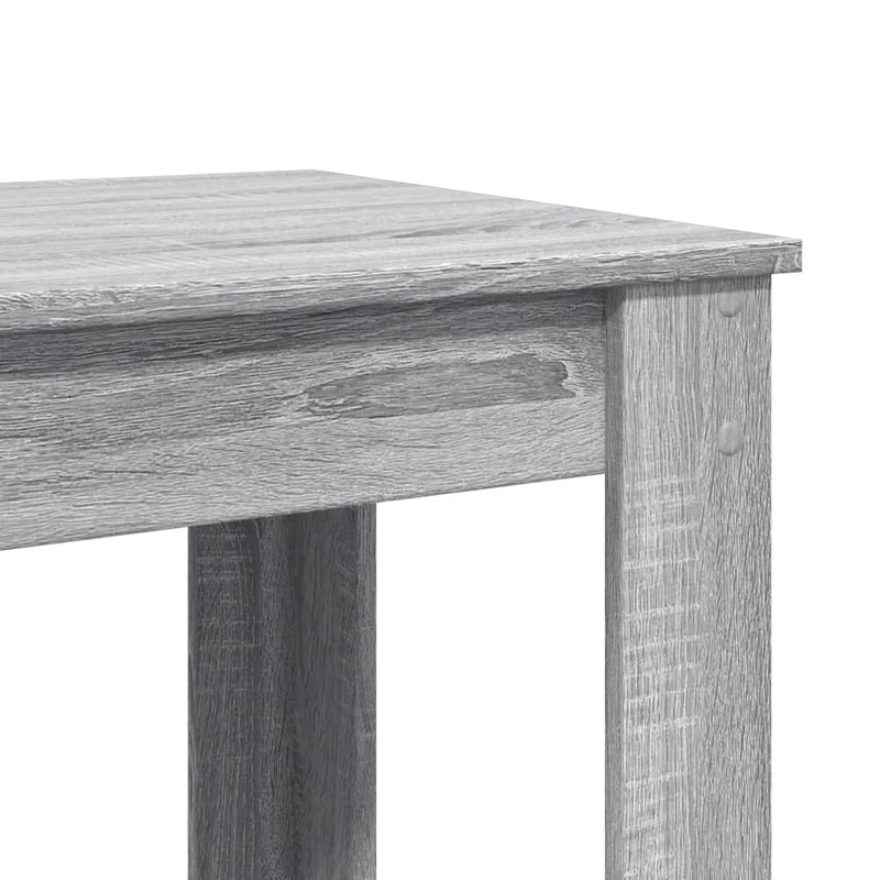 Table d’appoint multifonction 102 x 50 x 103,5 cm bois d'ingénierie gris DEC036499