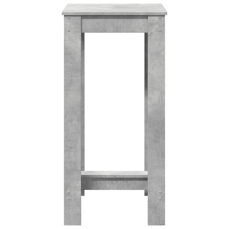 Table d’appoint multifonction 51 x 50 x 103,5 cm bois d'ingénierie gris DEC036464