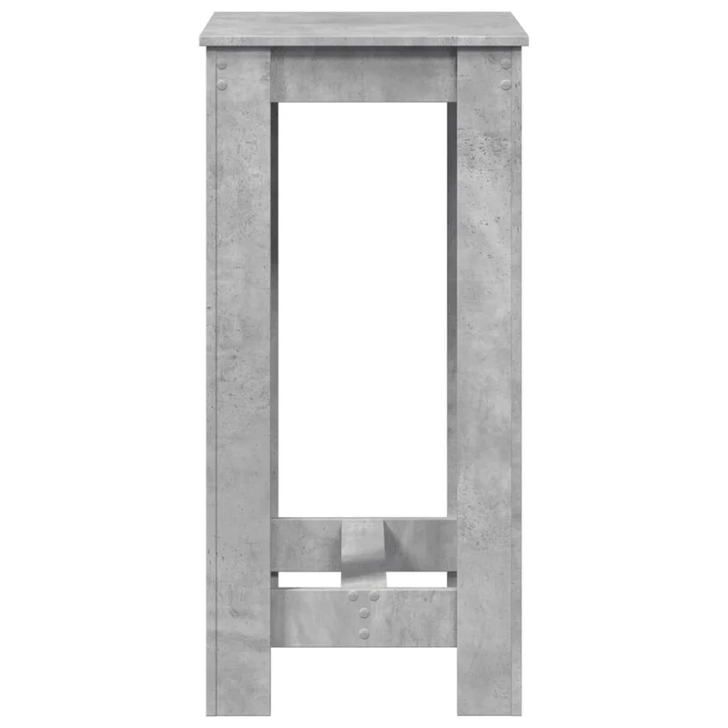 Table d’appoint multifonction 51 x 50 x 103,5 cm bois d'ingénierie gris DEC036464