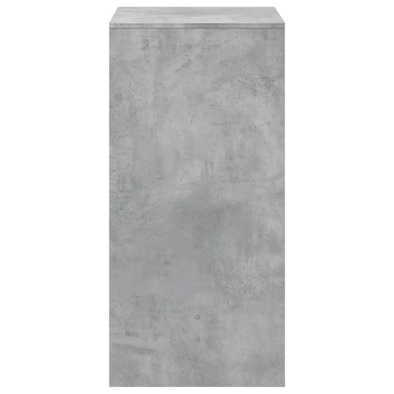 Table d’appoint multifonction 51 x 50 x 103,5 cm bois d'ingénierie gris DEC036463