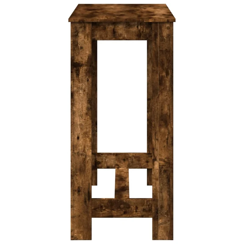 Table d’appoint multifonction 102 x 50 x 103,5 cm bois d'ingénierie marron DEC036430