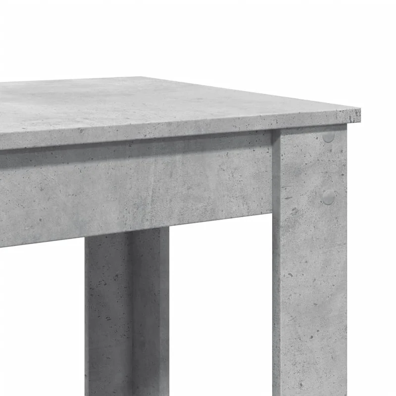 Table d’appoint multifonction 102 x 50 x 103,5 cm bois d'ingénierie gris DEC036460