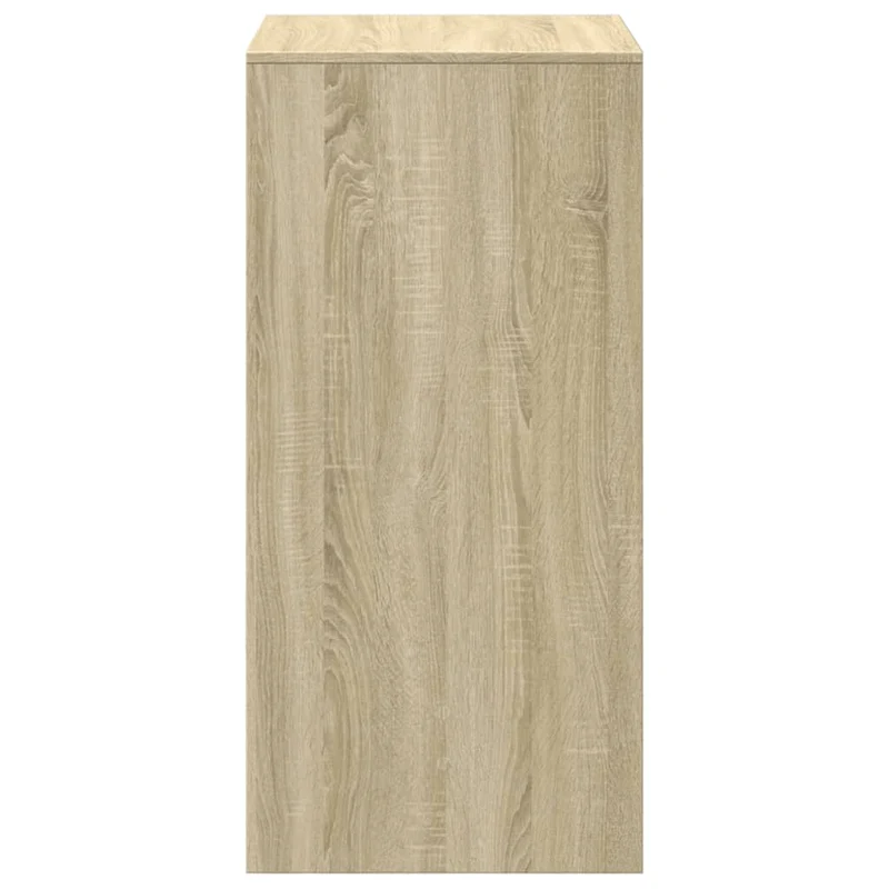 Table d’appoint multifonction 51 x 50 x 103,5 cm bois d'ingénierie couleur chêne DEC036443