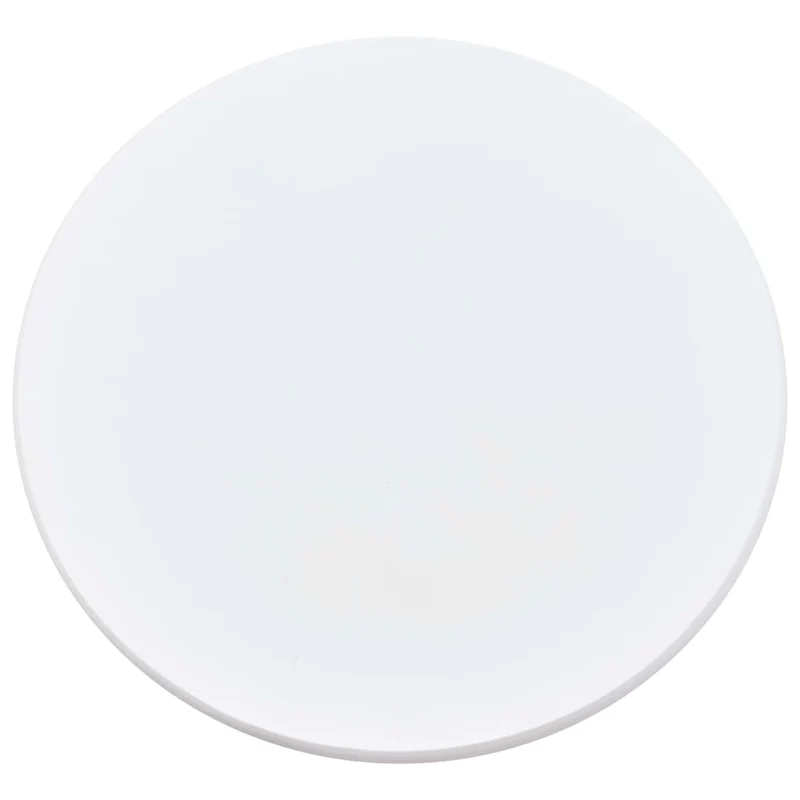 Table d’appoint multifonction table haute de bar 60 x 107,5 cm MDF blanc et acier DEC036414