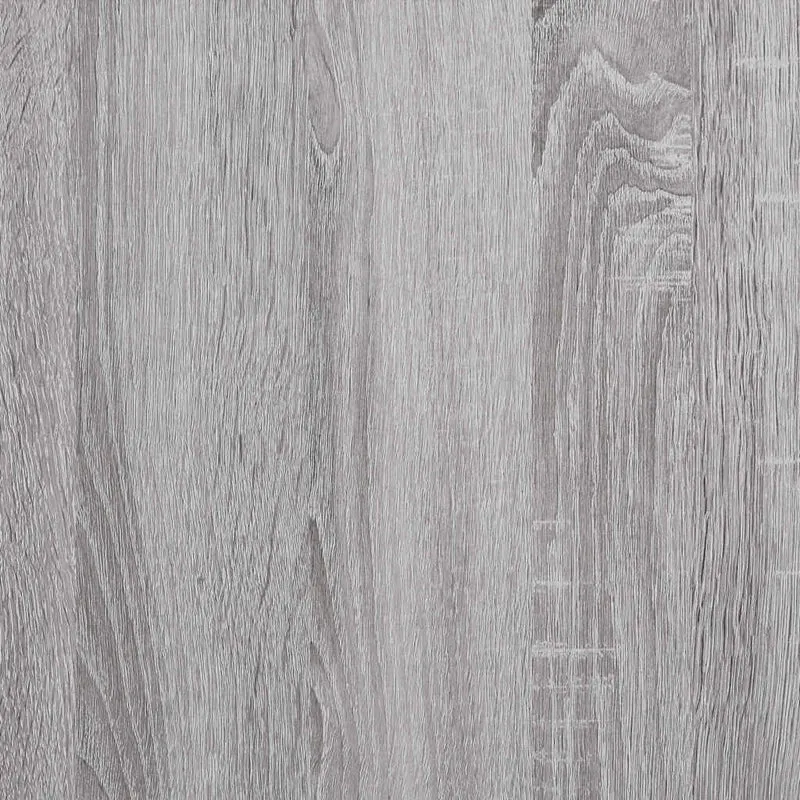 Table de salle à manger design moderne 120 x 60 x 76 cm bois d'ingénierie gris DEC036677