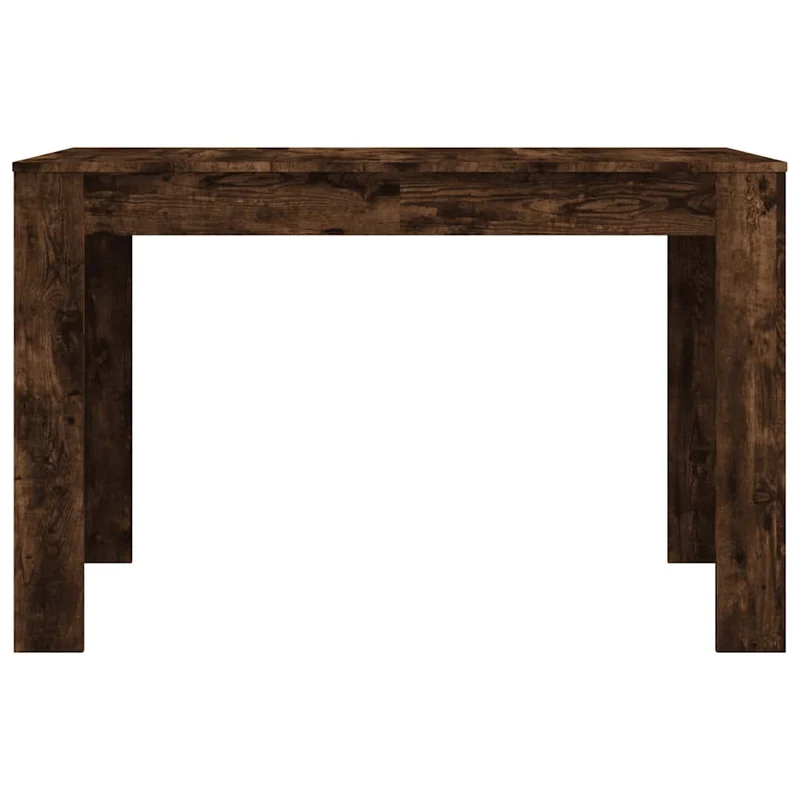 Table de salle à manger design moderne 120 x 60 x 76 cm bois d'ingénierie marron DEC036666