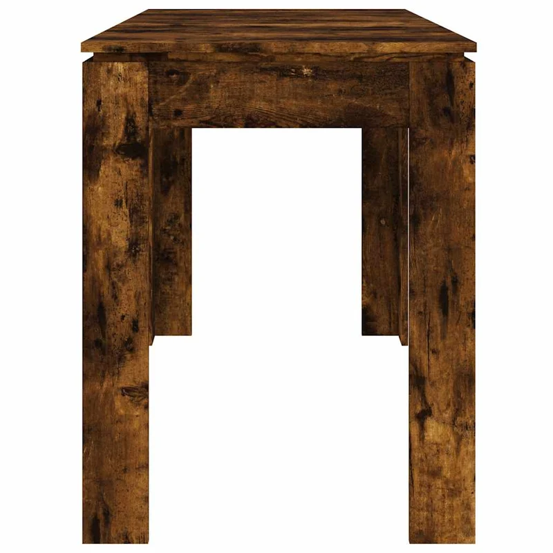 Table de salle à manger design moderne 120 x 60 x 76 cm bois d'ingénierie marron DEC036665