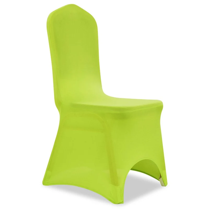 Housse de chaise extensible 6 pcs vert DEC022363