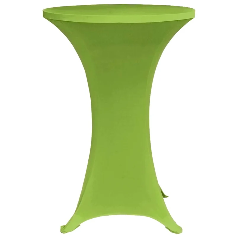 Housse de table extensible 2 pcs 80 cm Verte DEC022382