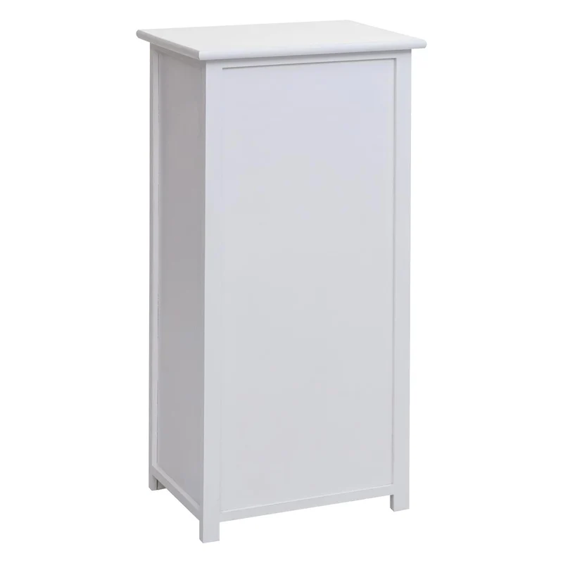 Commode polyvalente avec paniers et tiroir 83x40x29 cm en bois blancs 04_0006505