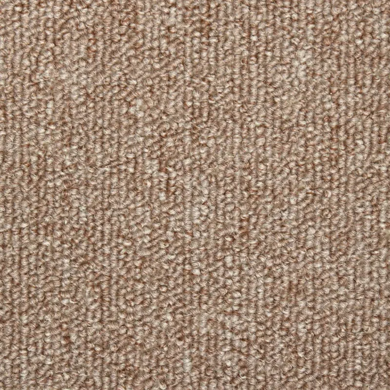 Tapis d'escalier 15 pièces 65x25 cm Marron clair DEC023812