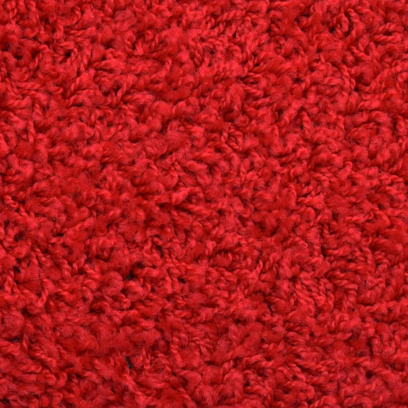 15 tapis d'escalier rouge avec bandes adhésives 56 x 20 cm DEC023567