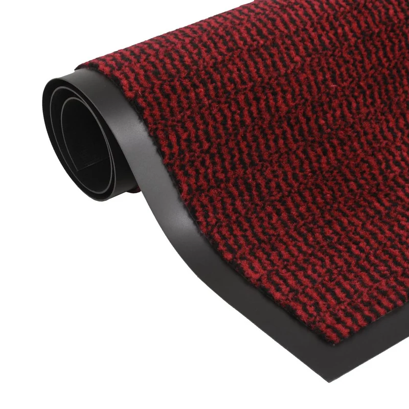 Paillasson rectangulaire 60 x 90 cm Rouge DEC023095