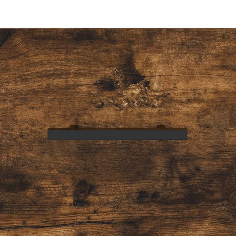 Table de chevet avec tiroir et compartiment ouvert 40 x 35 x 47,5 cm bois d’ingénierie marron et fer DEC033579