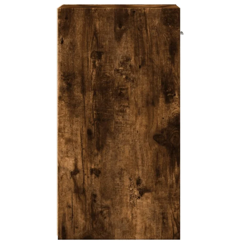 Table de chevet avec étagères et tiroir 35 x 34 x 65 cm bois d'ingénierie marron DEC033546