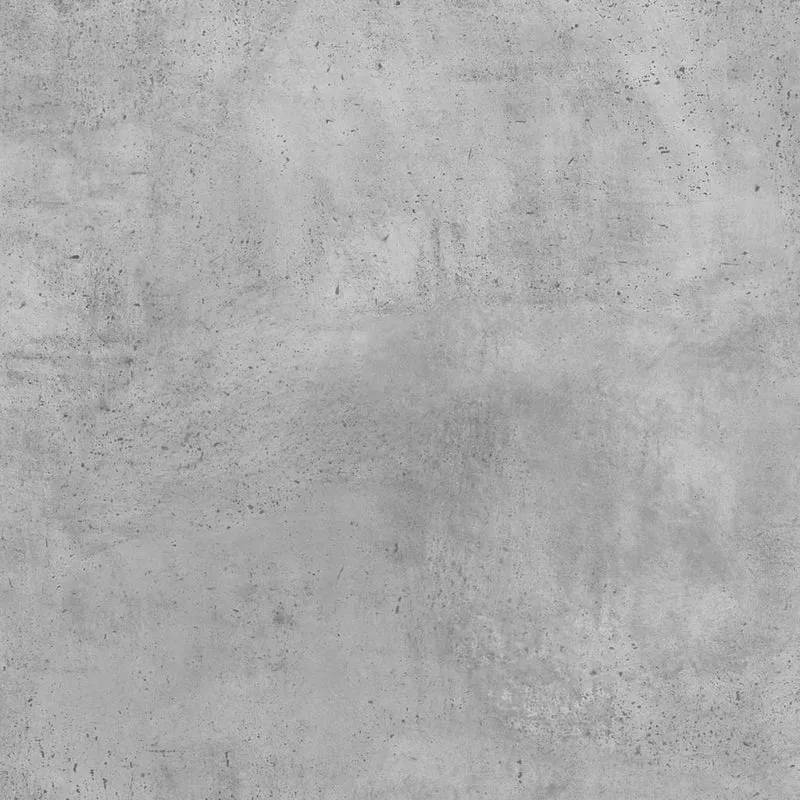 Lot de 2 tables de chevet avec deux tiroirs et compartiment ouvert 43 x 36 x 60 cm bois d'ingénierie gris DEC035400