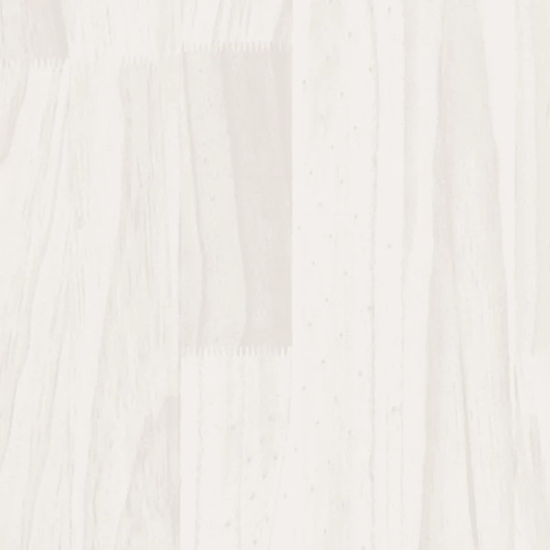 Lot de 2 tables de chevet avec 3 tiroirs 40 x 29,5 x 64 cm bois de pin blanc DEC034882