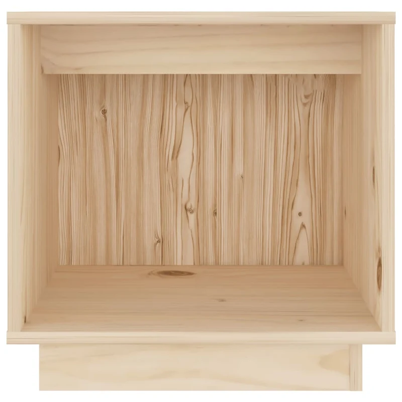 Lot de 2 tables de chevet avec compartiment ouvert 40 x 30 x 40 cm bois de pin DEC034758