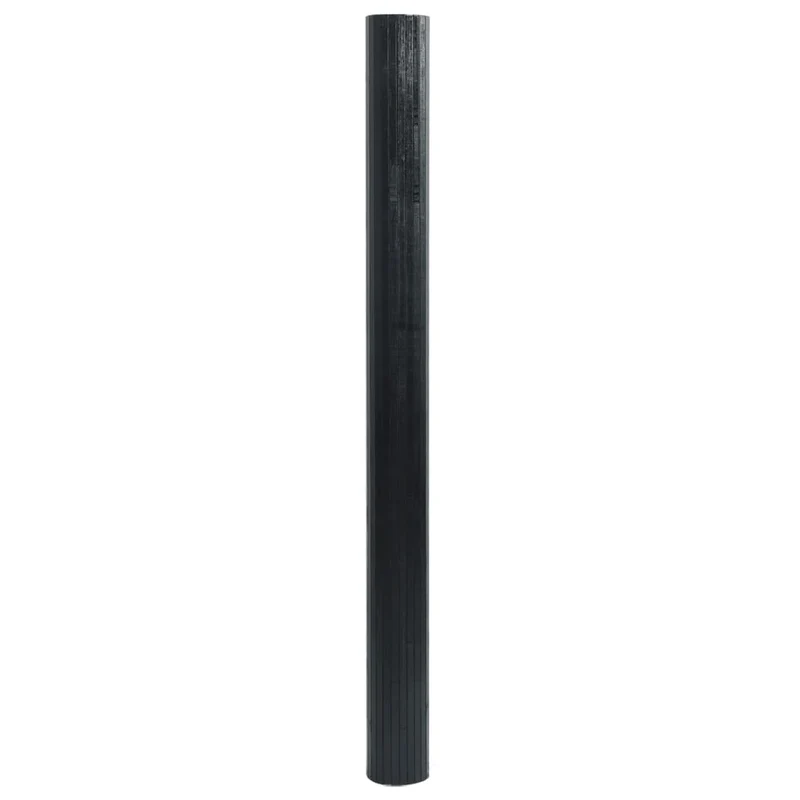 Paravent séparateur de pièce cloison 165 x 250 cm bambou noir DEC031161