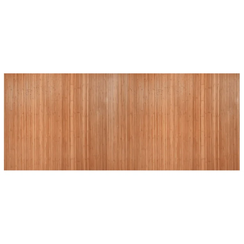 Paravent séparateur de pièce cloison 165 x 400 cm bambou marron clair DEC031155