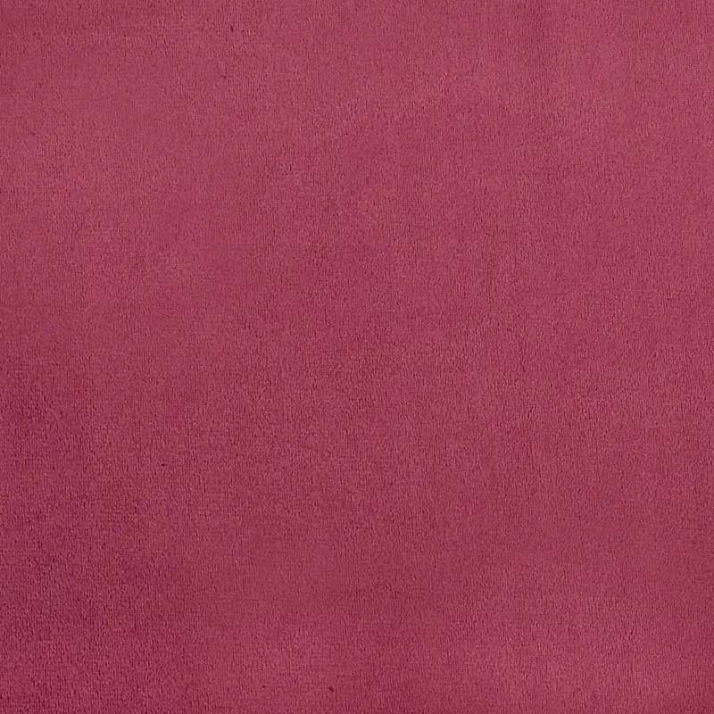 Repose-pieds tabouret bout de canapé 60 x 50 x 41 cm velours rouge DEC030585