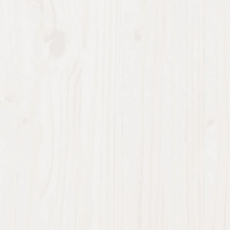 Table de chevet avec compartiment avec porte 40 x 30 x 40 cm bois de pin blanc DEC033336