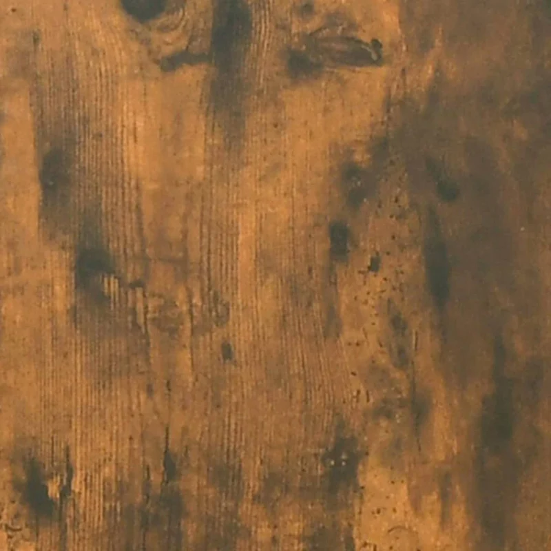 Table de chevet murale avec tiroir et compartiment ouvert 50 x 36 x 40 cm en bois d'ingénierie marron DEC034263