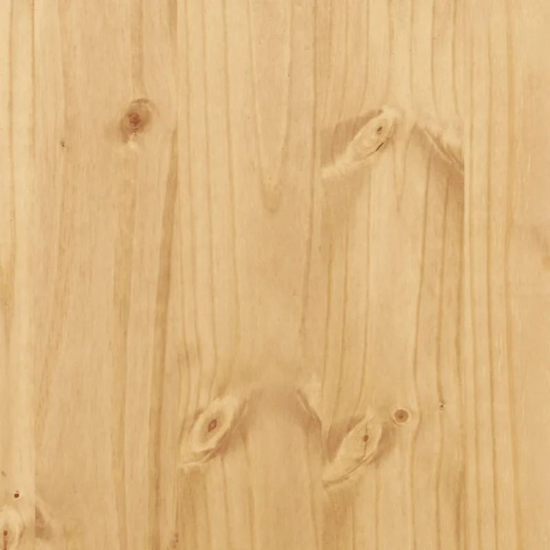 Table de chevet avec 4 tiroirs 53 x 39 x 84 cm bois de pin massif brun DEC033908