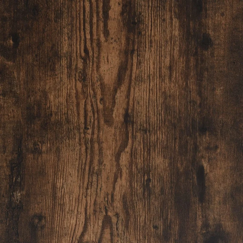 Table de chevet avec tiroirs et compartiment ouvert 60 x 35,5 x 45 cm bois d'ingénierie marron DEC033669