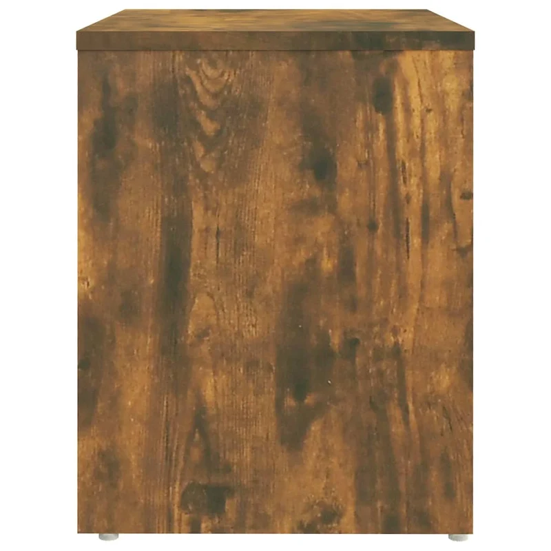Table de chevet avec étagère 40 x 30 x 40 cm bois d'ingénierie marron DEC033558