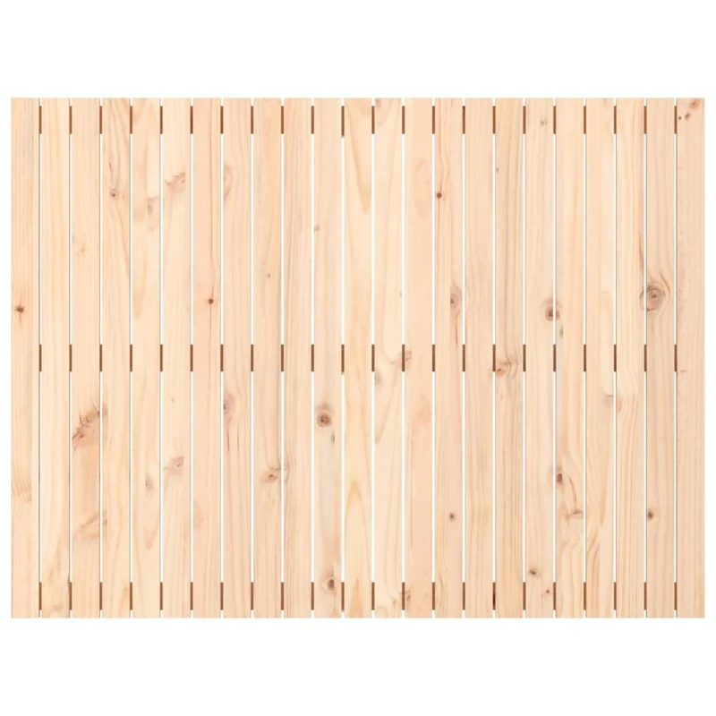 Tête de lit accessoire couchage chambre à coucher meuble murale style palette 146,5 x 3 x 110 cm bois massif de pin TDL0202777