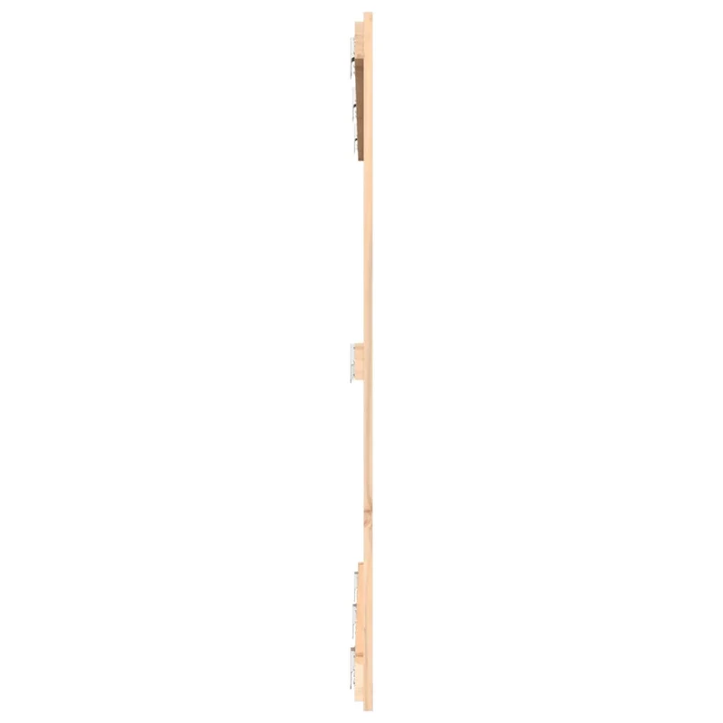 Tête de lit accessoire couchage chambre à coucher meuble murale style palette 146,5 x 3 x 110 cm bois massif de pin TDL0202777