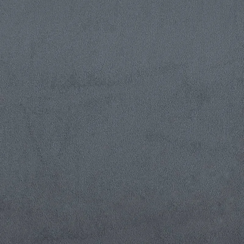Repose-pieds tabouret 70 x 55 x 41 cm velours gris DEC030329